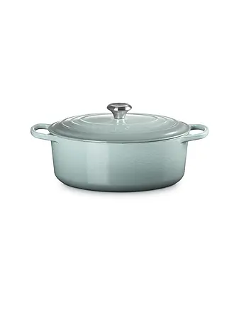 LE CREUSET | Bräter oval SIGNATURE 33cm/7,5l Sea Salt | 